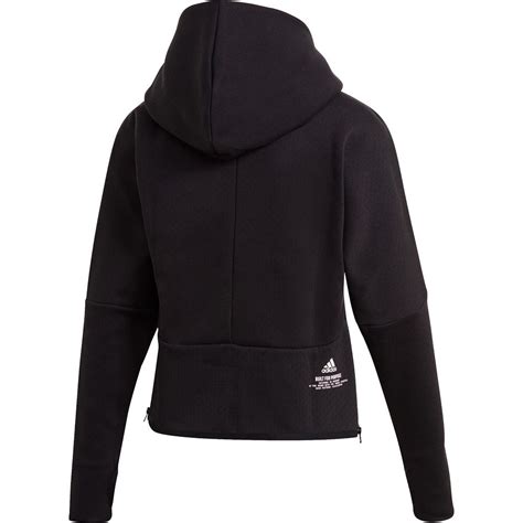 adidas kapuzenjacke damen schwarz|schwarze Kapuzenjacken für Damen .